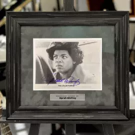 Autographed photo by Oprah Winfrey