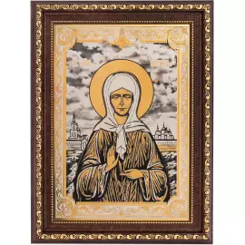 Icon with blackening "Matrona" Chrysostom