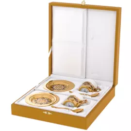 Набор кофейный "Звезда" на 2 персоны, Златоуст