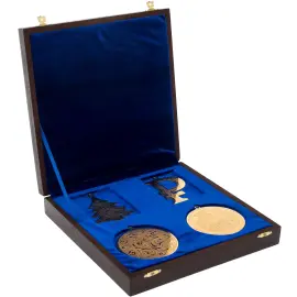 Комплект елочных игрушек "Рубль" 4 шт., Златоуст Комплект елочных игрушек "Рубль" 4 шт., Златоуст