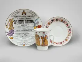 Чайный набор "Царь Федор Иоаннович" 6 предметов, на 2 персоны Чайный набор "Царь Федор Иоаннович" 6 предметов, на 2 персоны