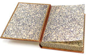 Leather-bound book "I Believe in Russia" by P. A. Stolypin