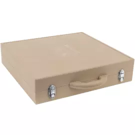 Шахматный ларец из карельской березы и янтаря