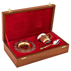 Набор кофейный "РФ" на 1 персону, Златоуст