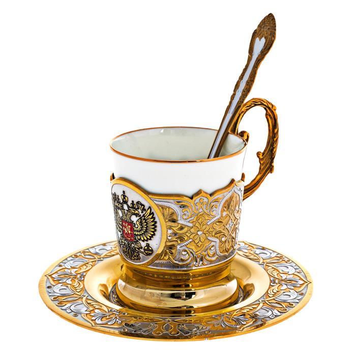 Coffee set "RF" for 1 person. Zlatoust