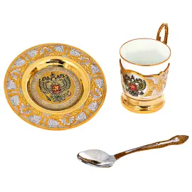 Набор кофейный "РФ" на 1 персону, Златоуст