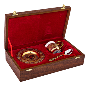 Coffee set "RF" for 1 person. Zlatoust
