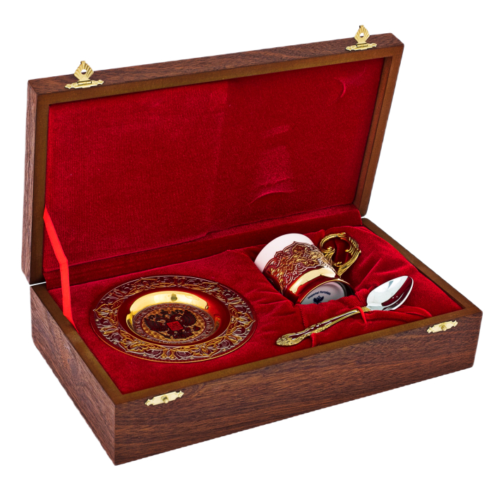 Coffee set "RF" for 1 person. Zlatoust