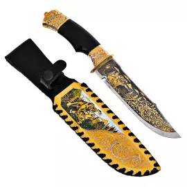 Нож с накладкой "Медведь" Златоуст