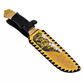 Нож с накладкой "Медведь" Златоуст