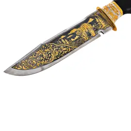 Нож с накладкой "Медведь" Златоуст