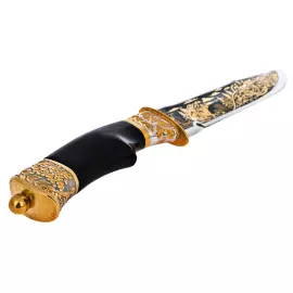 Нож с накладкой "Медведь" Златоуст