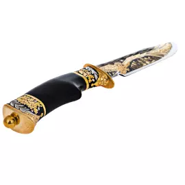 Нож с накладкой "Сова" Златоуст