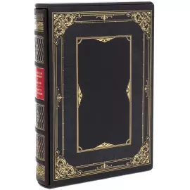 Книга в кожаном переплете "Повелители экономики и финансов. Витте и Столыпин"