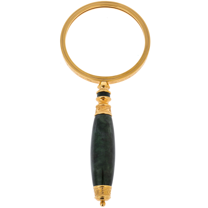 A jade magnifying glass