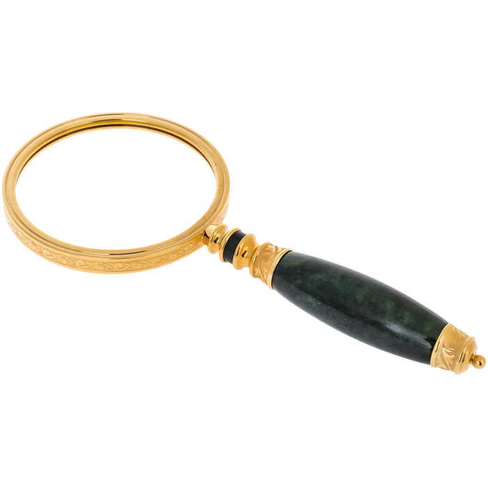 A jade magnifying glass