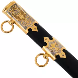 Кортик из дамаска "Офицерский" Златоуст