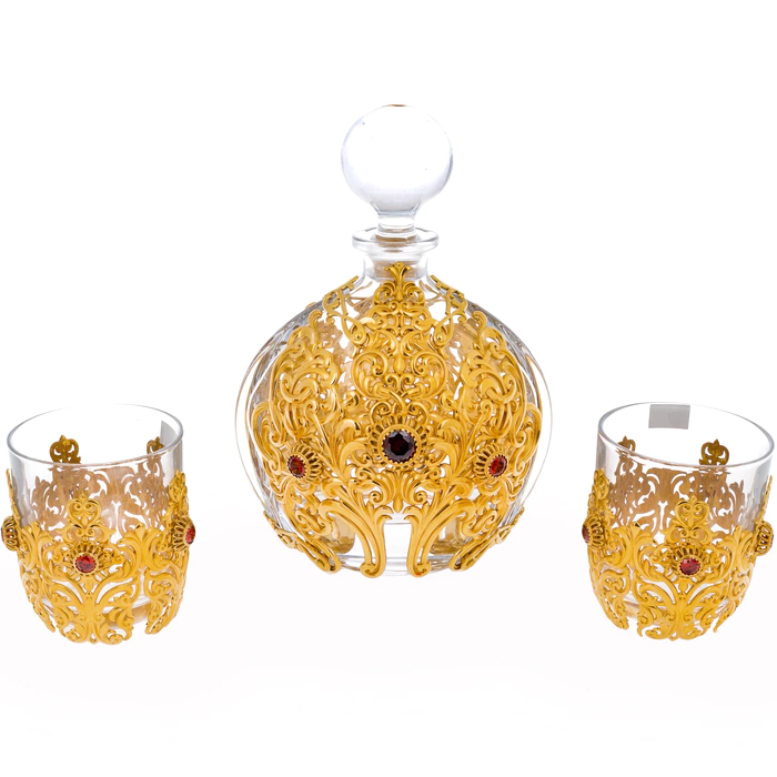 Whiskey set for 2 persons, Zlatoust