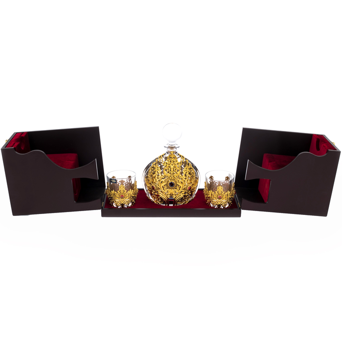 Whiskey set for 2 persons, Zlatoust