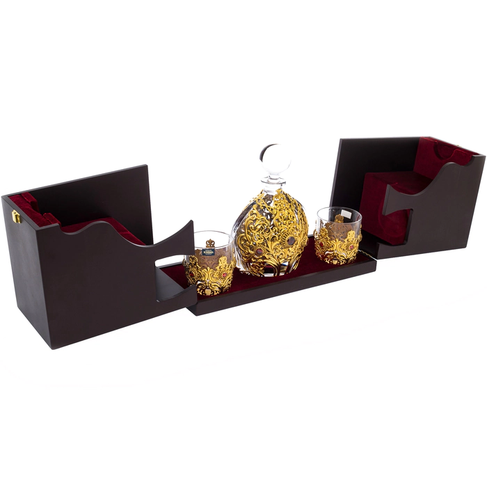 Whiskey set for 2 persons, Zlatoust