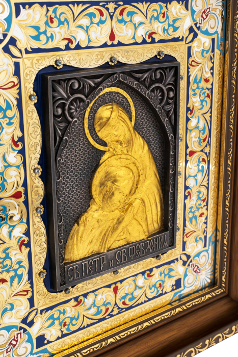 Panel icon "St.Peter and Fevronia"