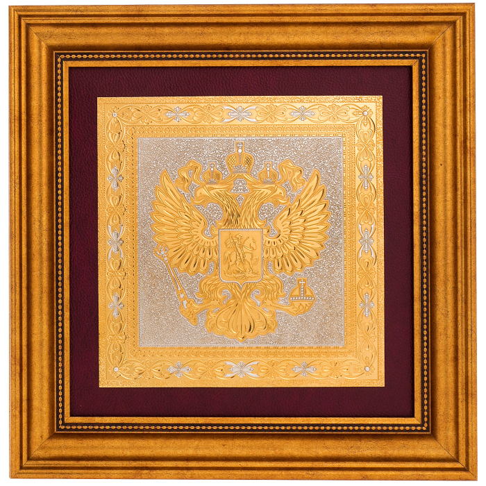 Панно "Герб РФ" Златоуст