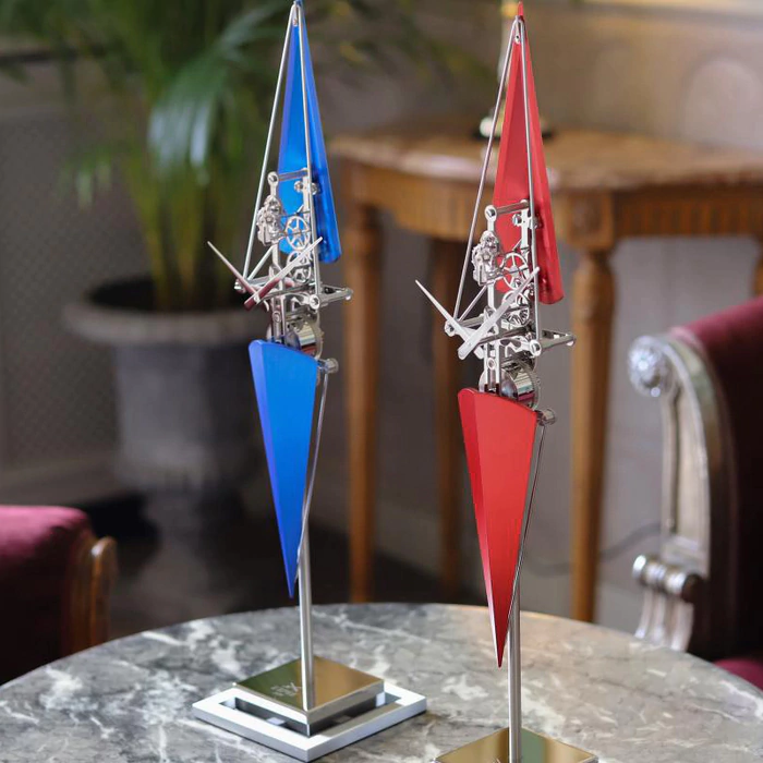 Exclusive table clock "La Regatta" Blue