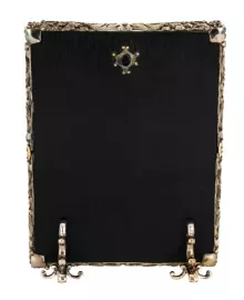 Икона с художественным литьём "Матрона Московская"