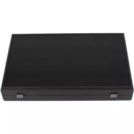 Нарды из шпона и кожи питона "Manopoulos" черные