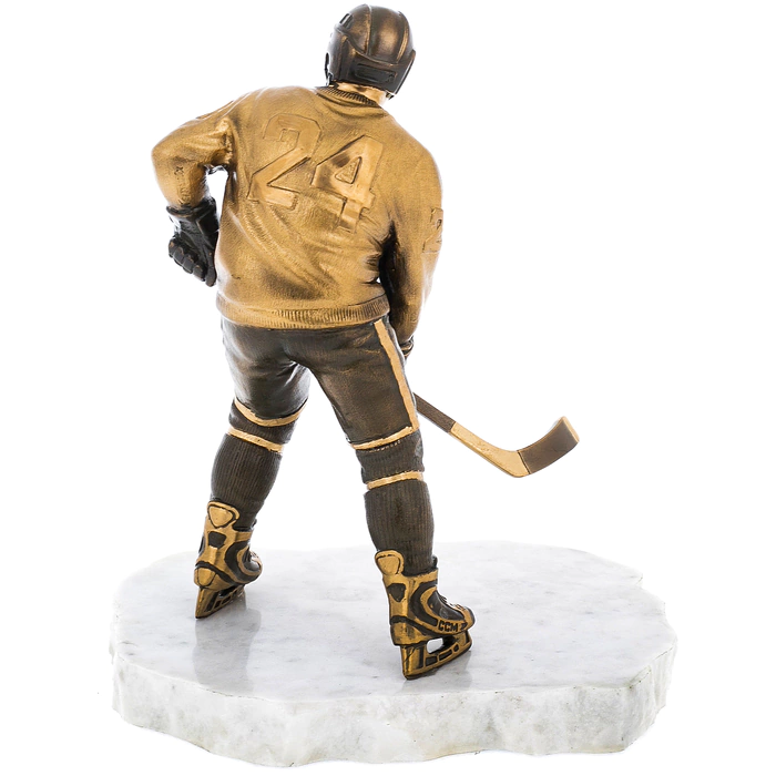 Bronze sculpture "Hockey Player"