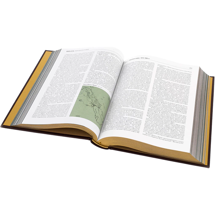Leather-bound book "Oil and Gas", Zlatoust