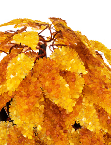 Amber souvenir "Money tree" with 45 branches