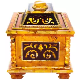 Шкатулка из янтаря "Шахерезада"