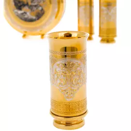 Набор для водки с флягой "Звери" Златоуст