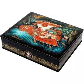 Шкатулка для украшений "Из-за острова на стрежень+VIP" Холуй