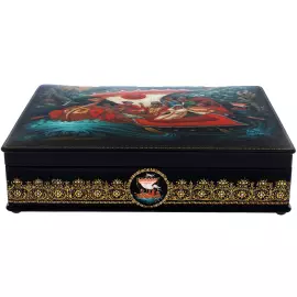 Шкатулка для украшений "Из-за острова на стрежень+VIP" Холуй