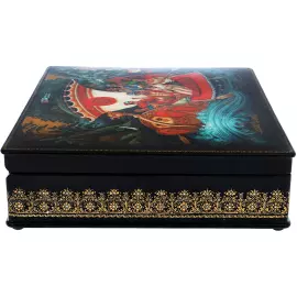 Шкатулка для украшений "Из-за острова на стрежень+VIP" Холуй