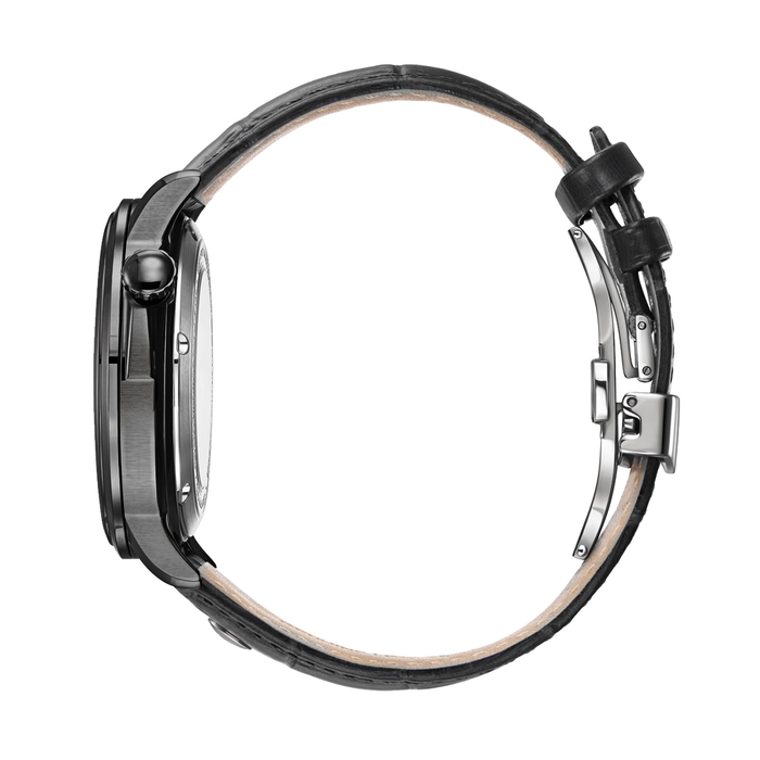 Automatic Mechanical Wristwatch Lincor UNI 7235 Black