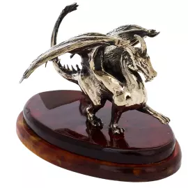 Сувенир из янтаря "Дракон"