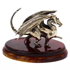 Сувенир из янтаря "Дракон"