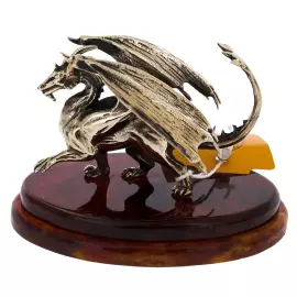 Сувенир из янтаря "Дракон"