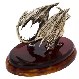 Сувенир из янтаря "Дракон"