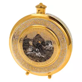 Набор большой охотничий с ножом, на 3 персоны, Златоуст