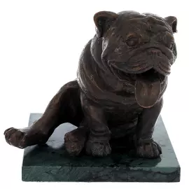 Скульптура из бронзы "Английский бульдог"