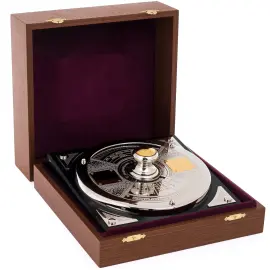 Корпоративный вечный календарь на змеевике, Златоуст Корпоративный вечный календарь на змеевике, Златоуст