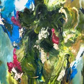 SENSE painting "Azure" 110x90