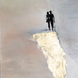 Картина HUMAN "Солнечный путь" 110x60 см