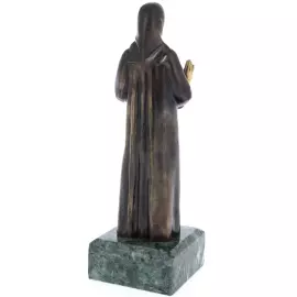 Статуэтка из бронзы "Св. Матрона Московская" змеевик