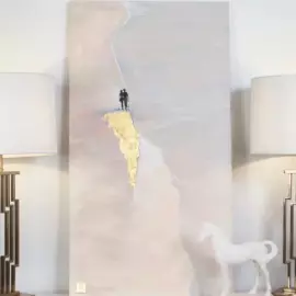 Картина HUMAN "Солнечный путь" 110x60 см