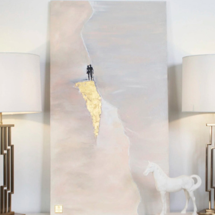 HUMAN painting "Sunny Path" 110x60
